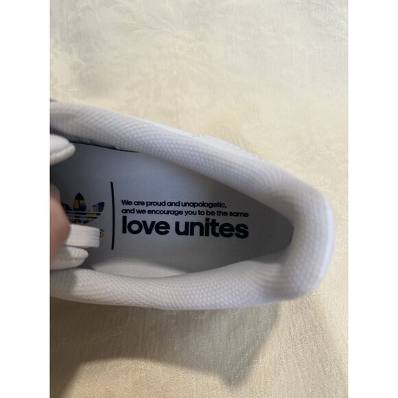 adidas Superstar Pride 2020 White Rainbow FY9022 Size 12 Men Brand New W/ Box